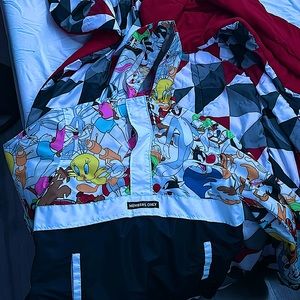 Medium Sized loony toons wind breaker!!